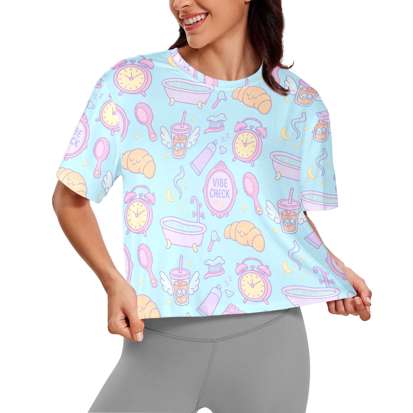 Crop Tee - Vibe Check