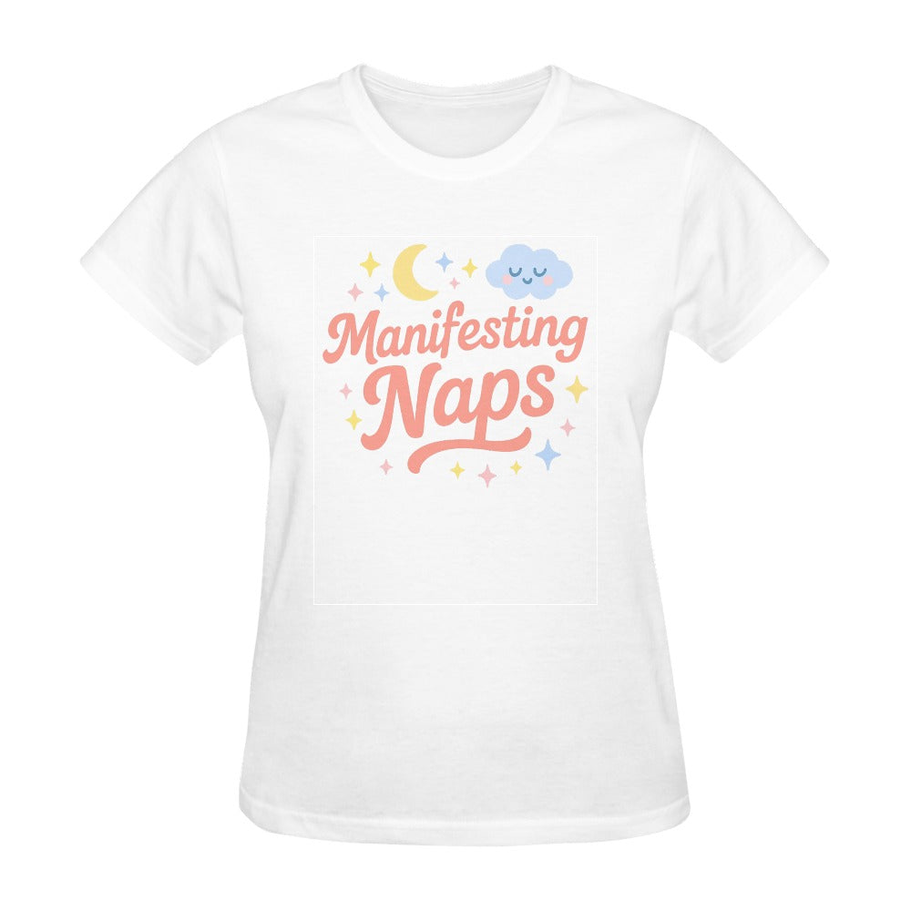 Manifesting Naps - Cotton T-Shirt