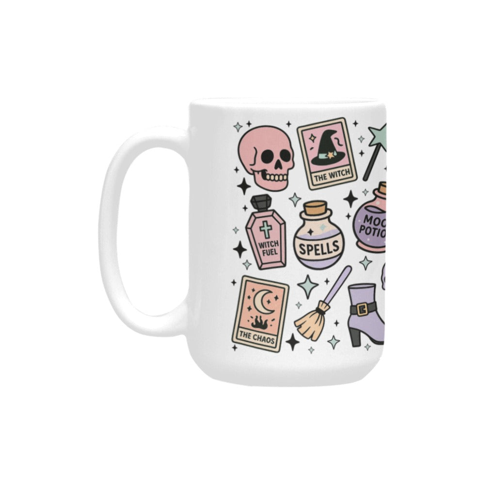Witchy Potions Custom Ceramic Mug (15OZ)