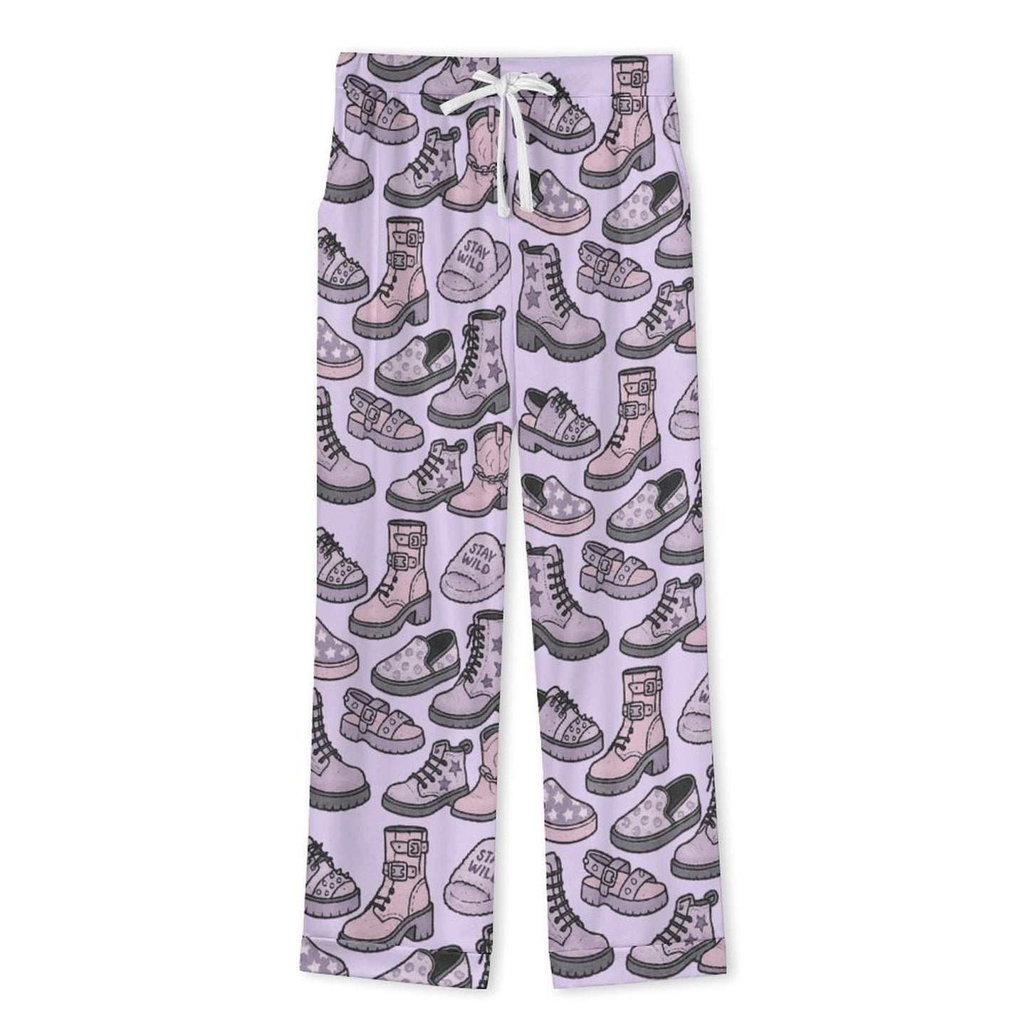 Purple Shoes Pattern