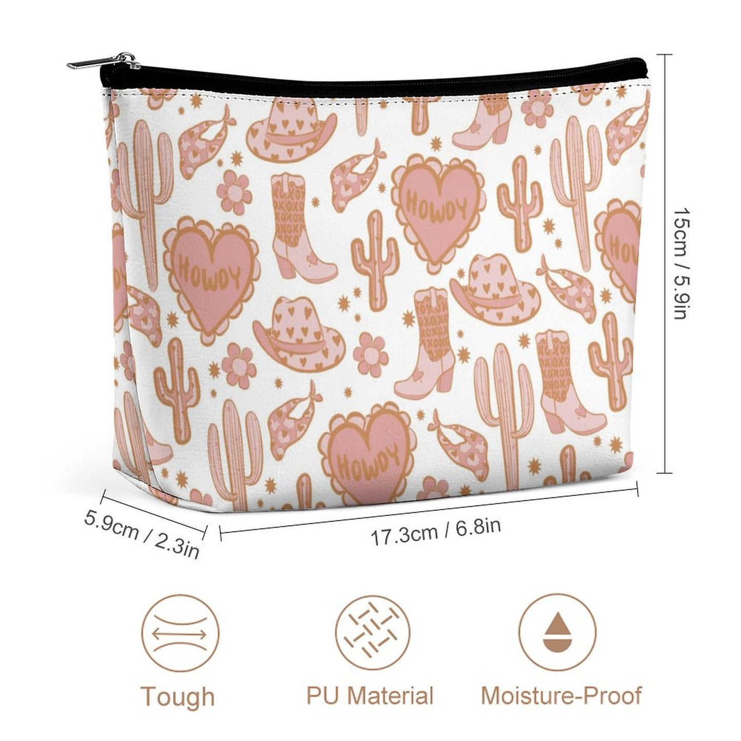 Cosmetic Bag - Howdy