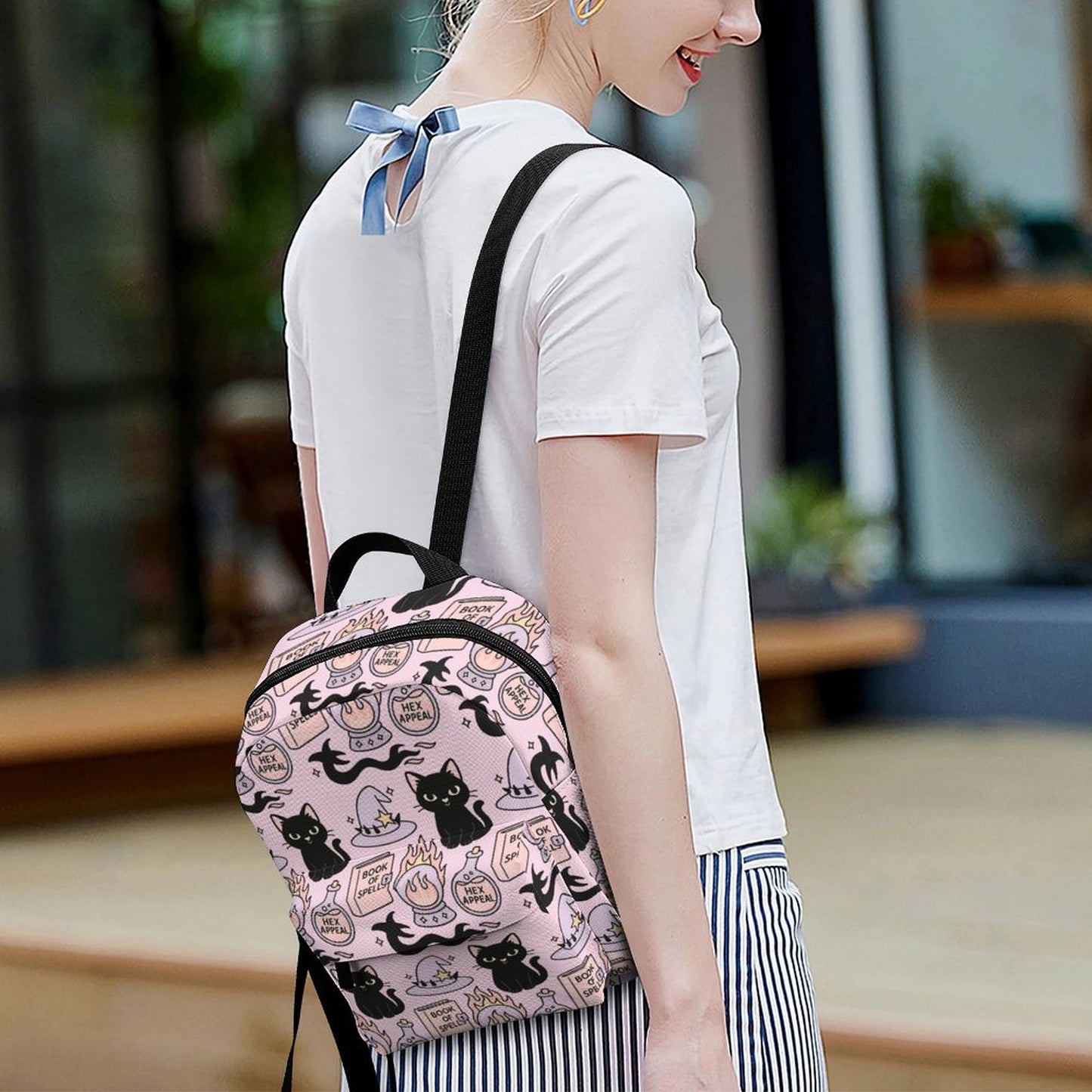 Mini Backpack - Pastel Pink - Hex Appeal