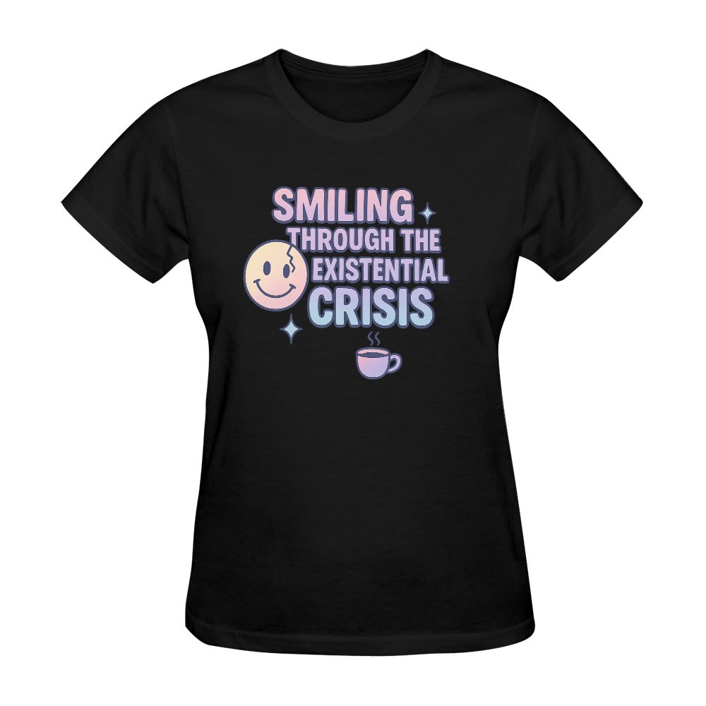 Smiling through the existential crisis