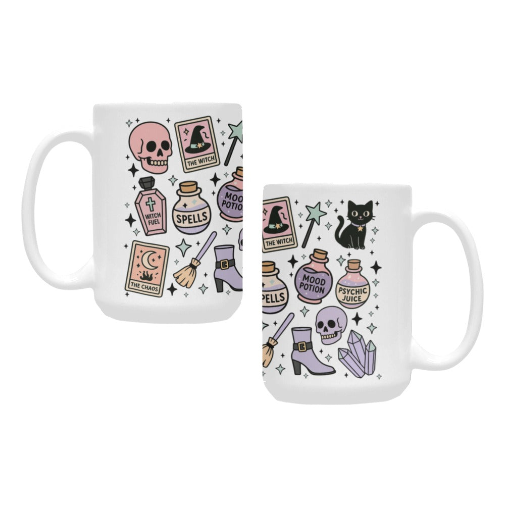 Witchy Potions Custom Ceramic Mug (15OZ)
