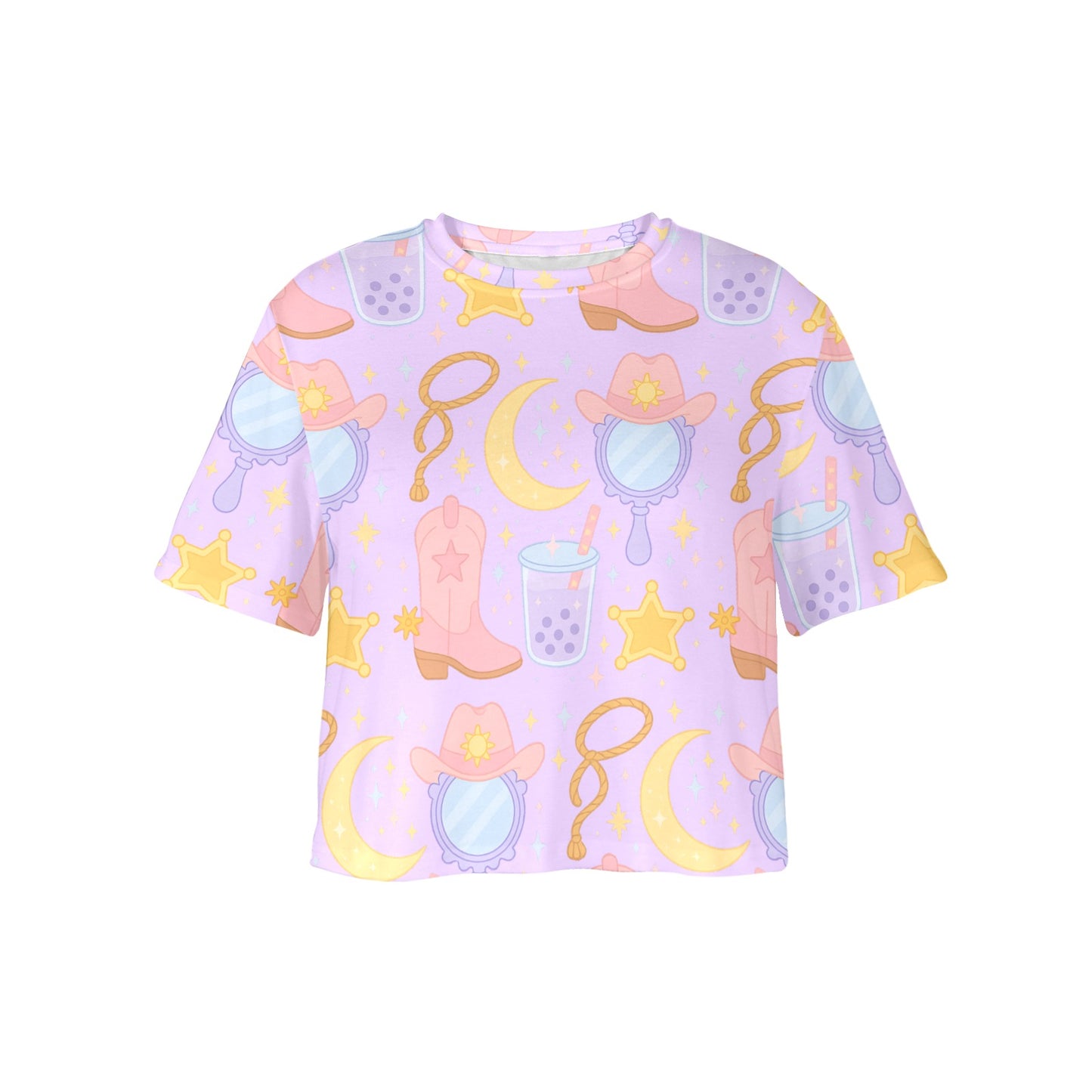 Crop Tee - Rodeo Queen