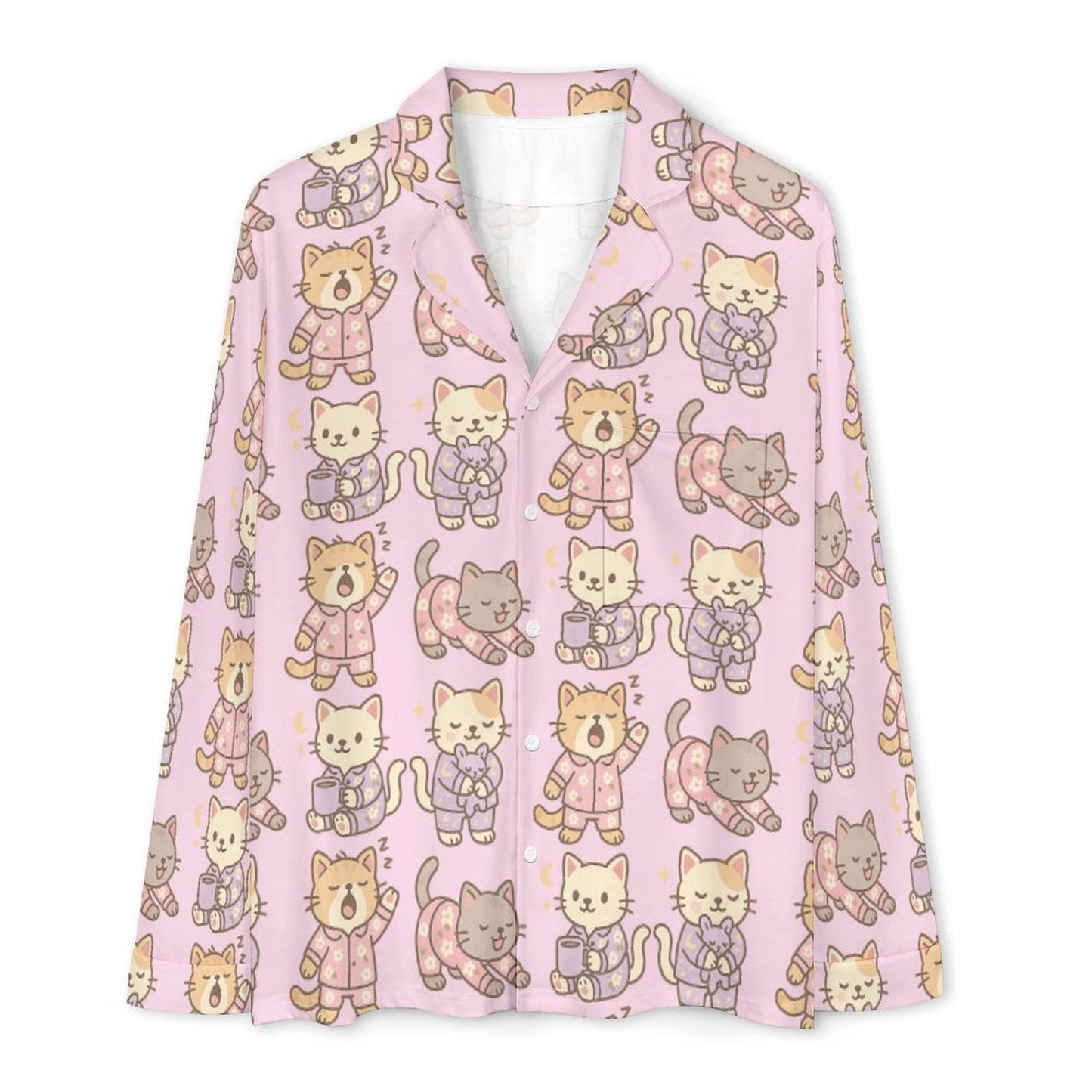Women's pajama set Women's Cuban Collar Pajama Set