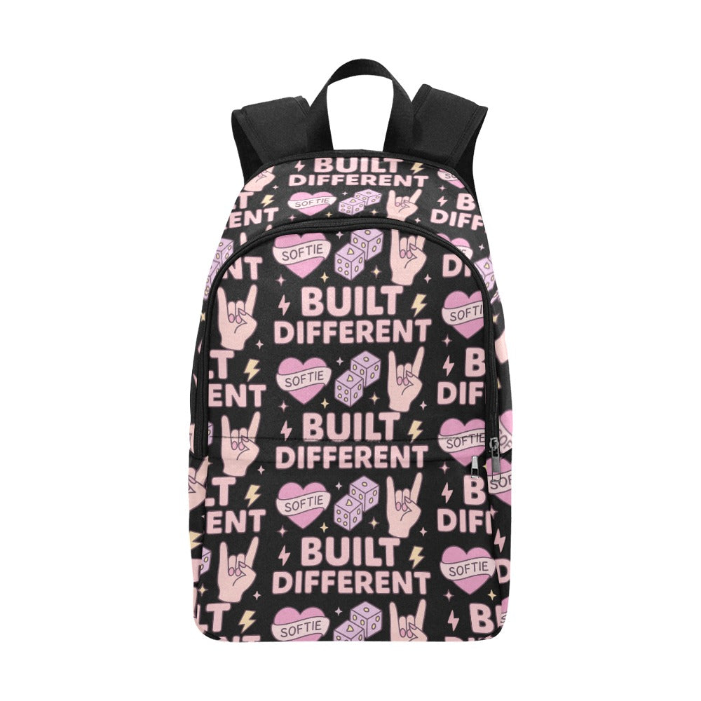 Backpack - Black - Built Different