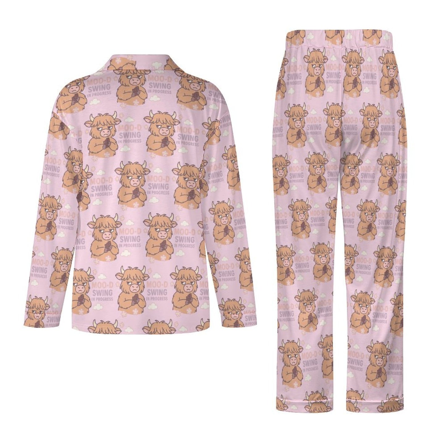 Long Pajama Set - Mood Swing In Progress