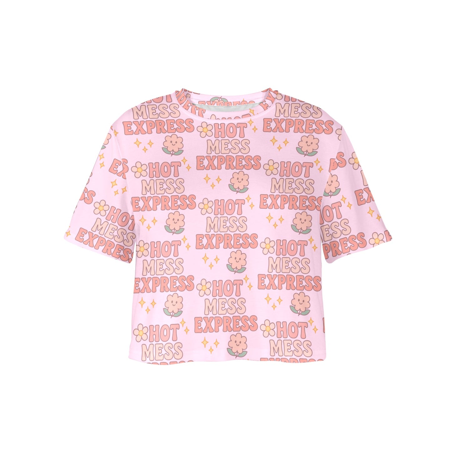 Crop Tee - Hot Mess Express