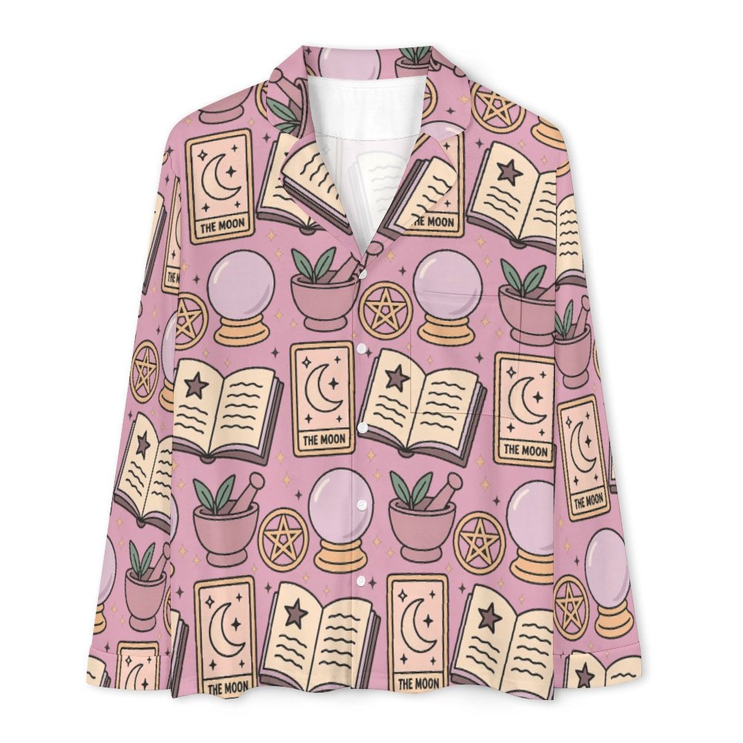 Mauve Witchy Print