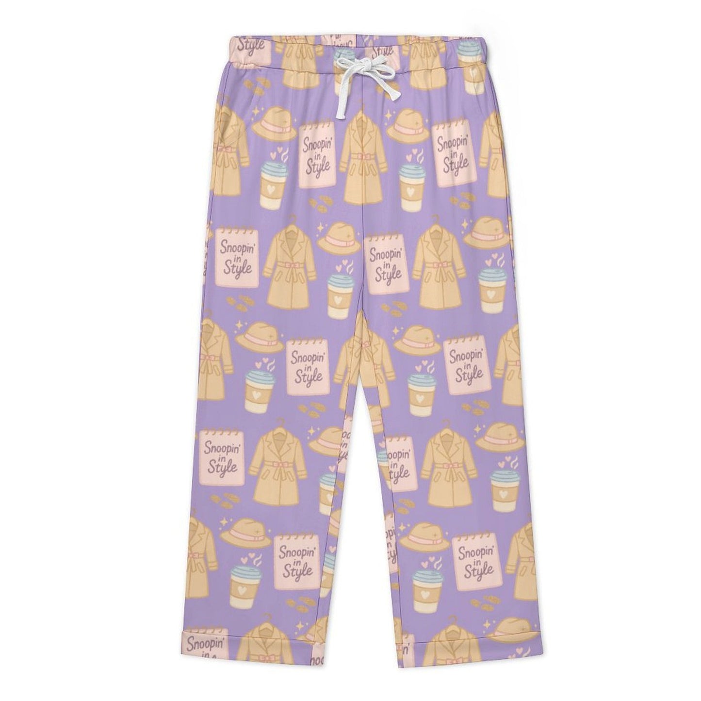 Long Pajama Set - Snoopin' In Style