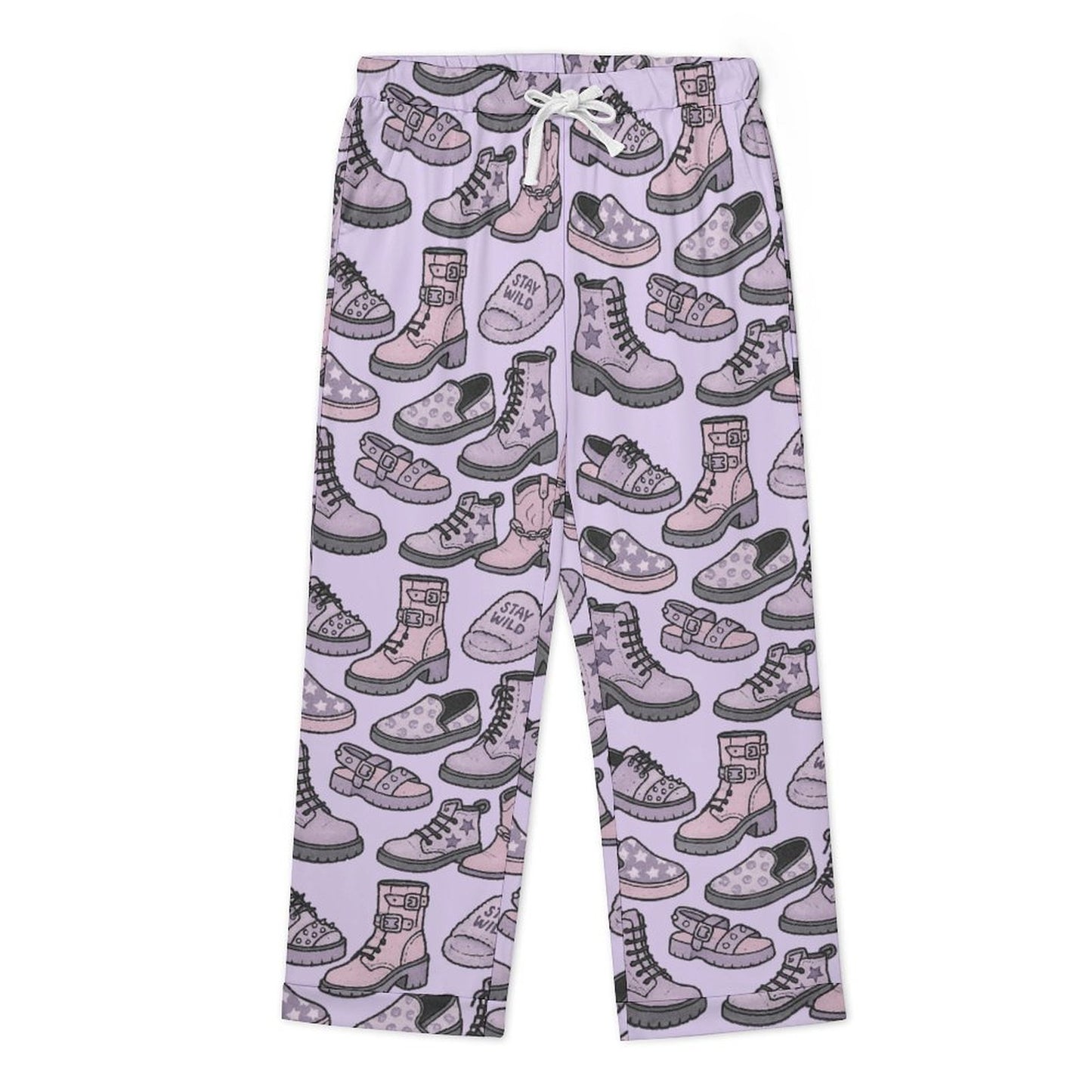 Purple Shoes Pattern