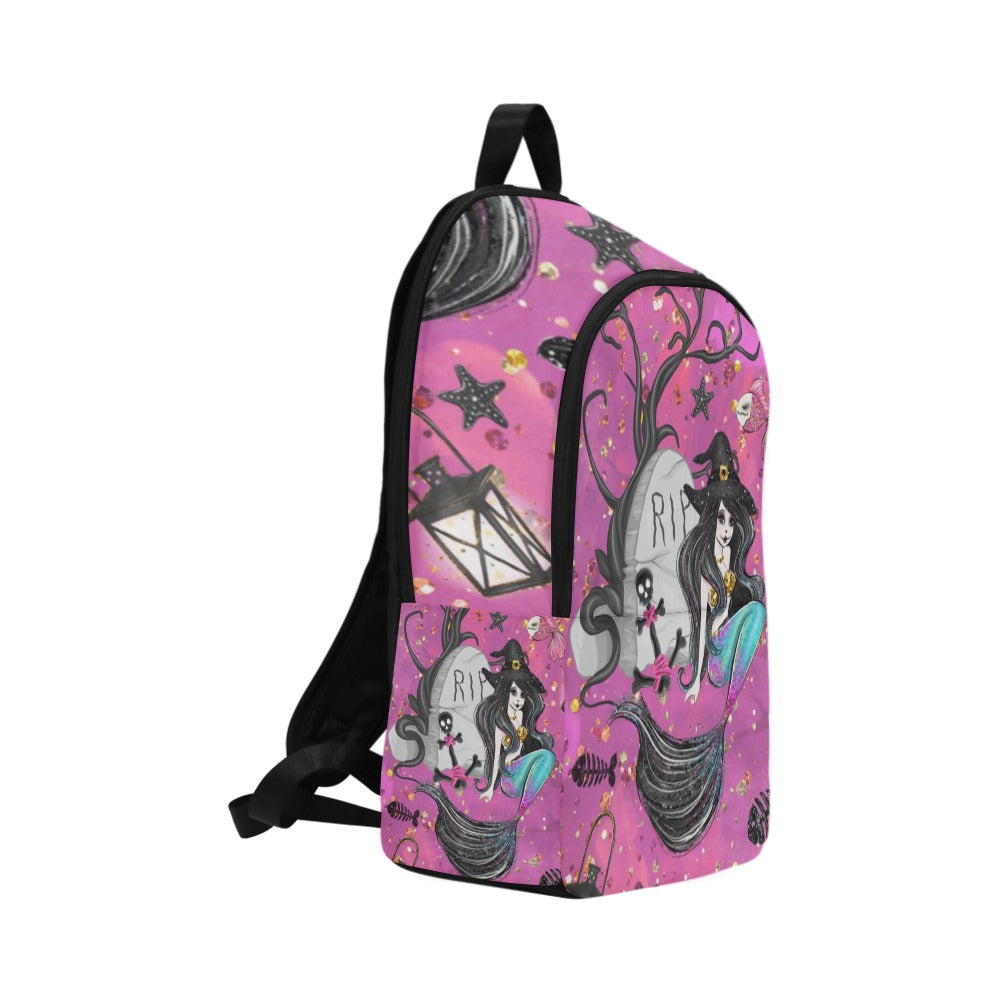 Backpack - Pink Mermaid Witch