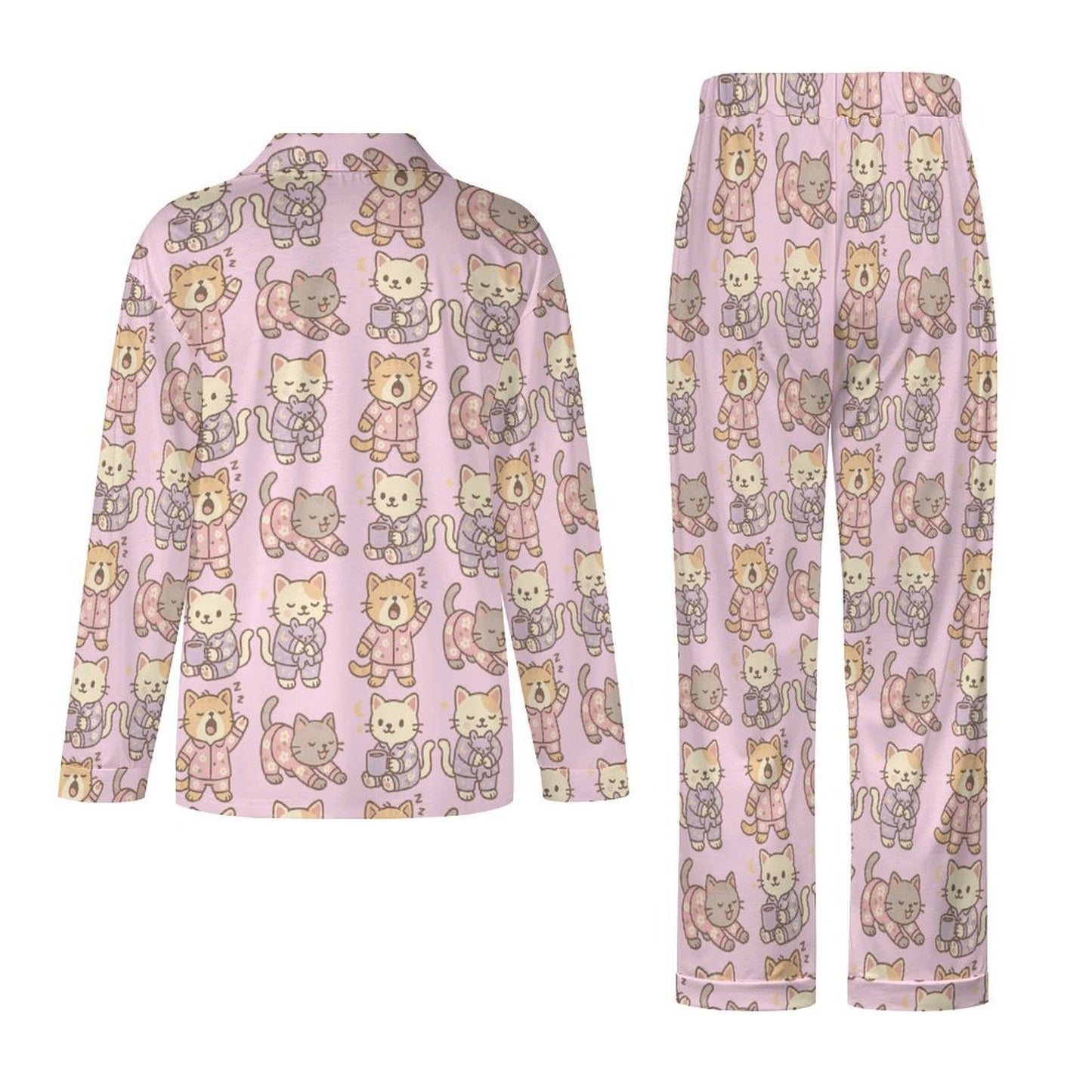 Women's pajama set Women's Cuban Collar Pajama Set
