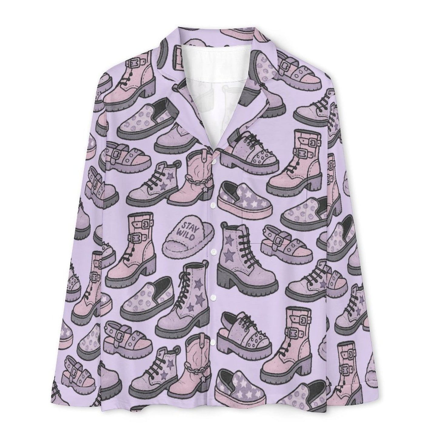 Purple Shoes Pattern