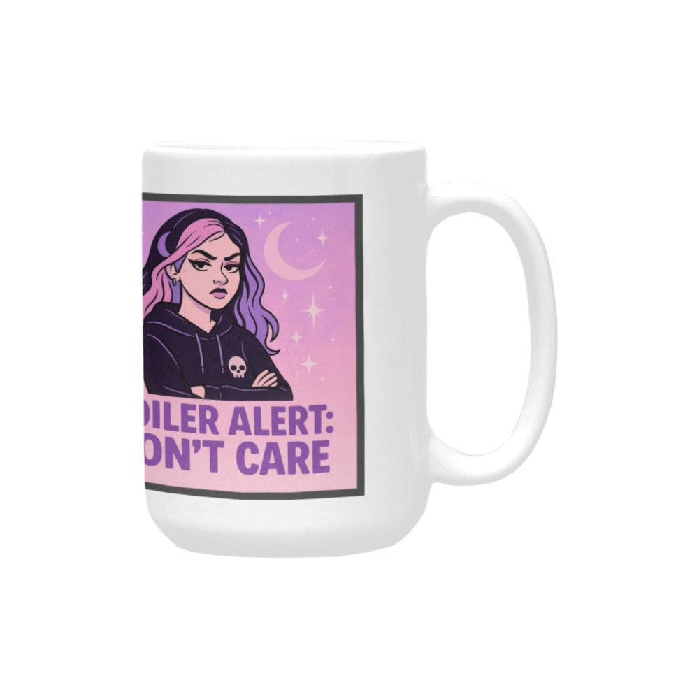 Spoiler Alert Custom Ceramic Mug (15OZ)