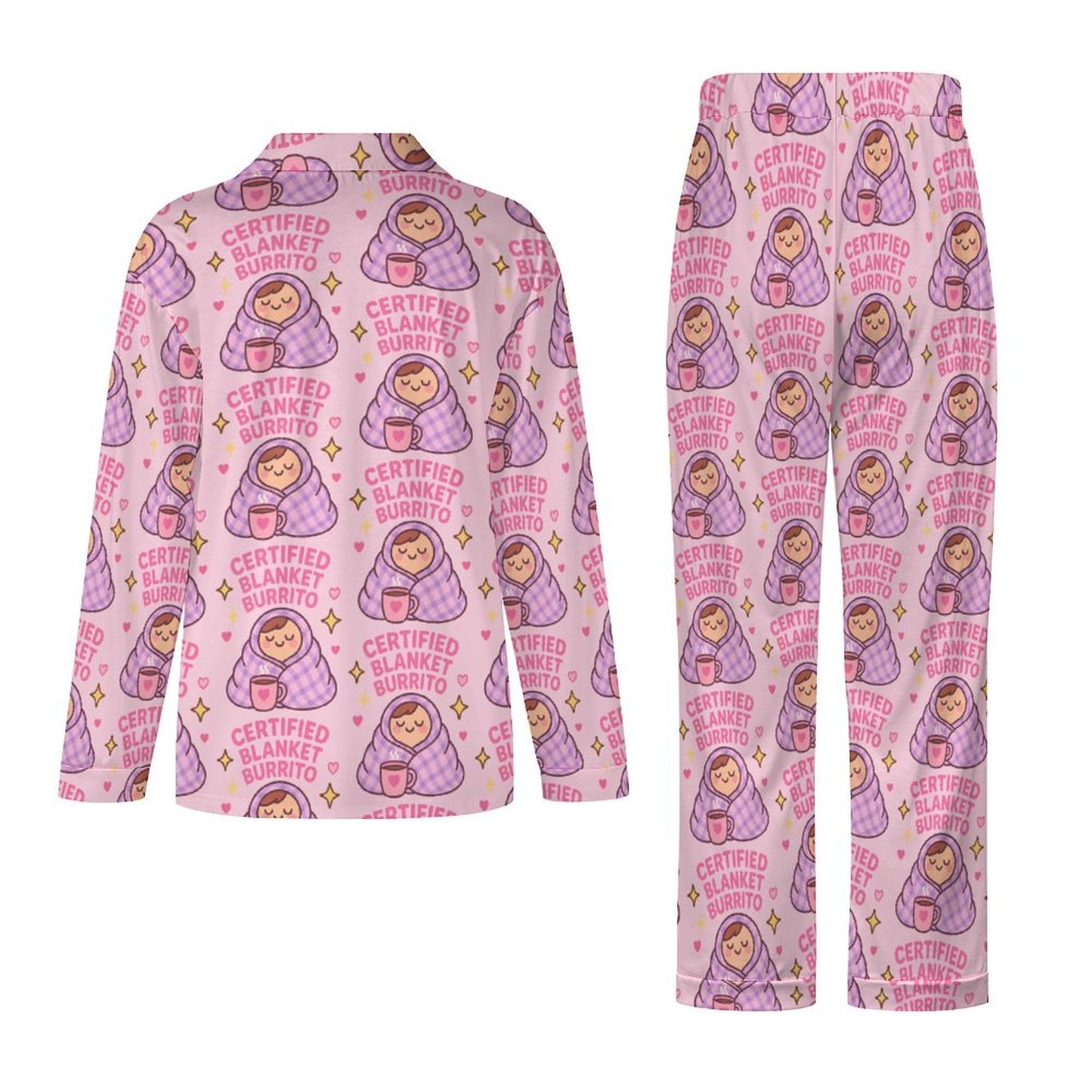 Long Pajama Sets - Certified Blanket Burrito