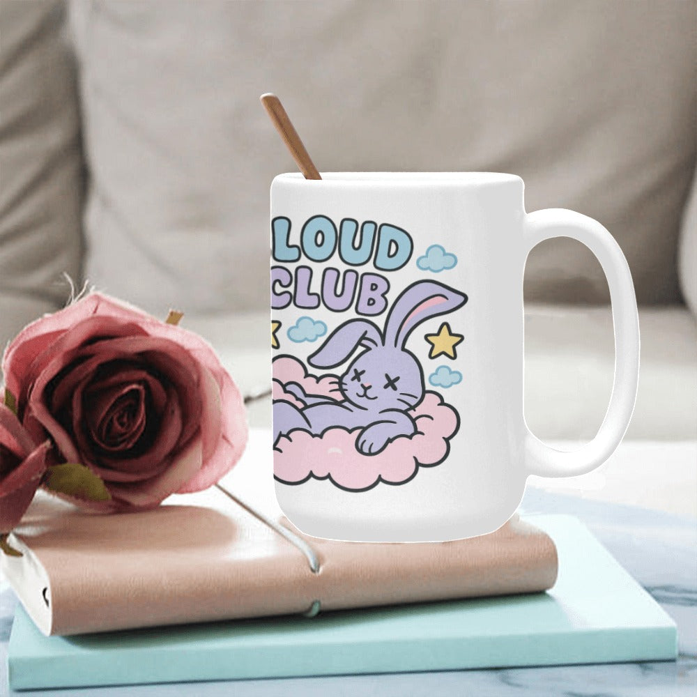 Cloud Club Custom Ceramic Mug (15OZ)