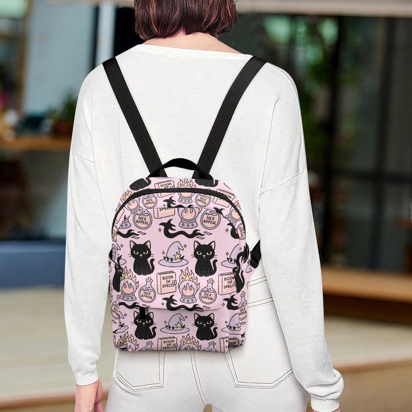 Mini Backpack - Pastel Pink - Hex Appeal
