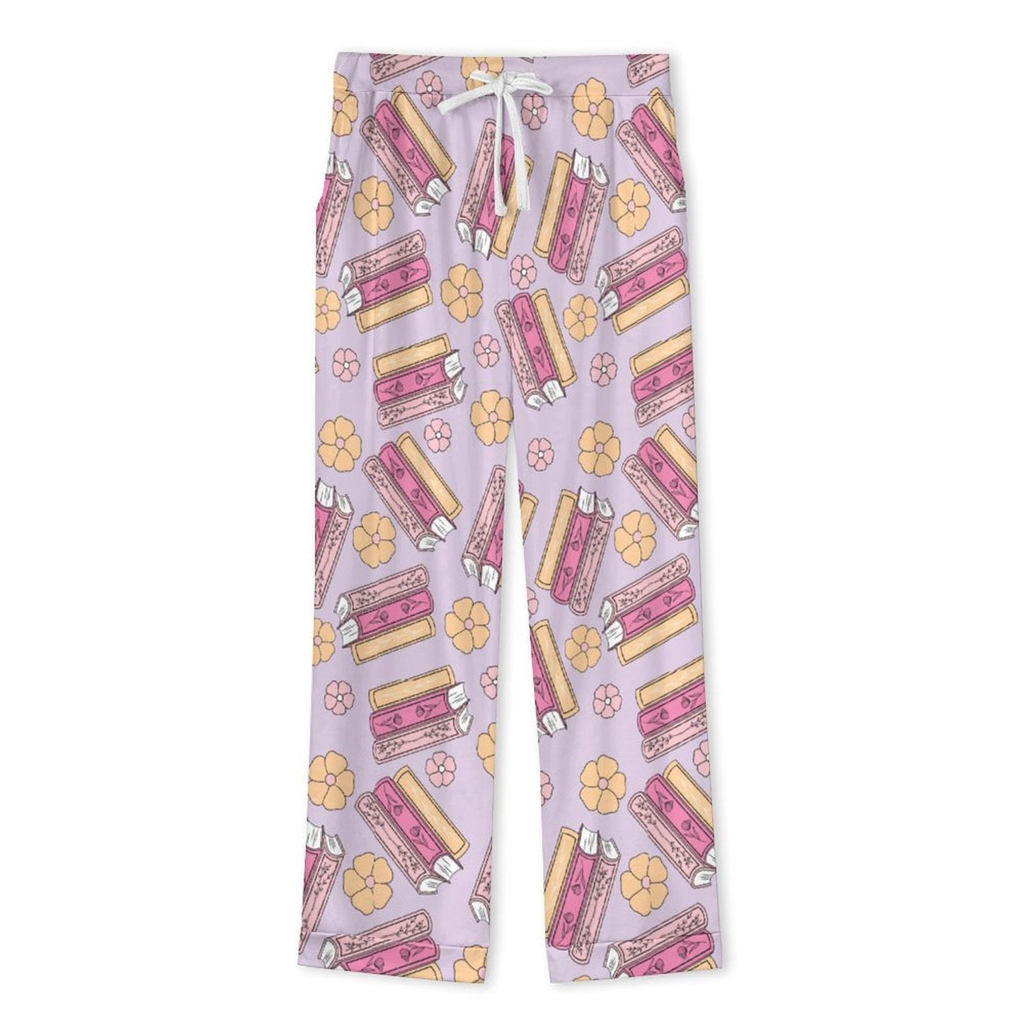 Long Pajama Set - Book Lover