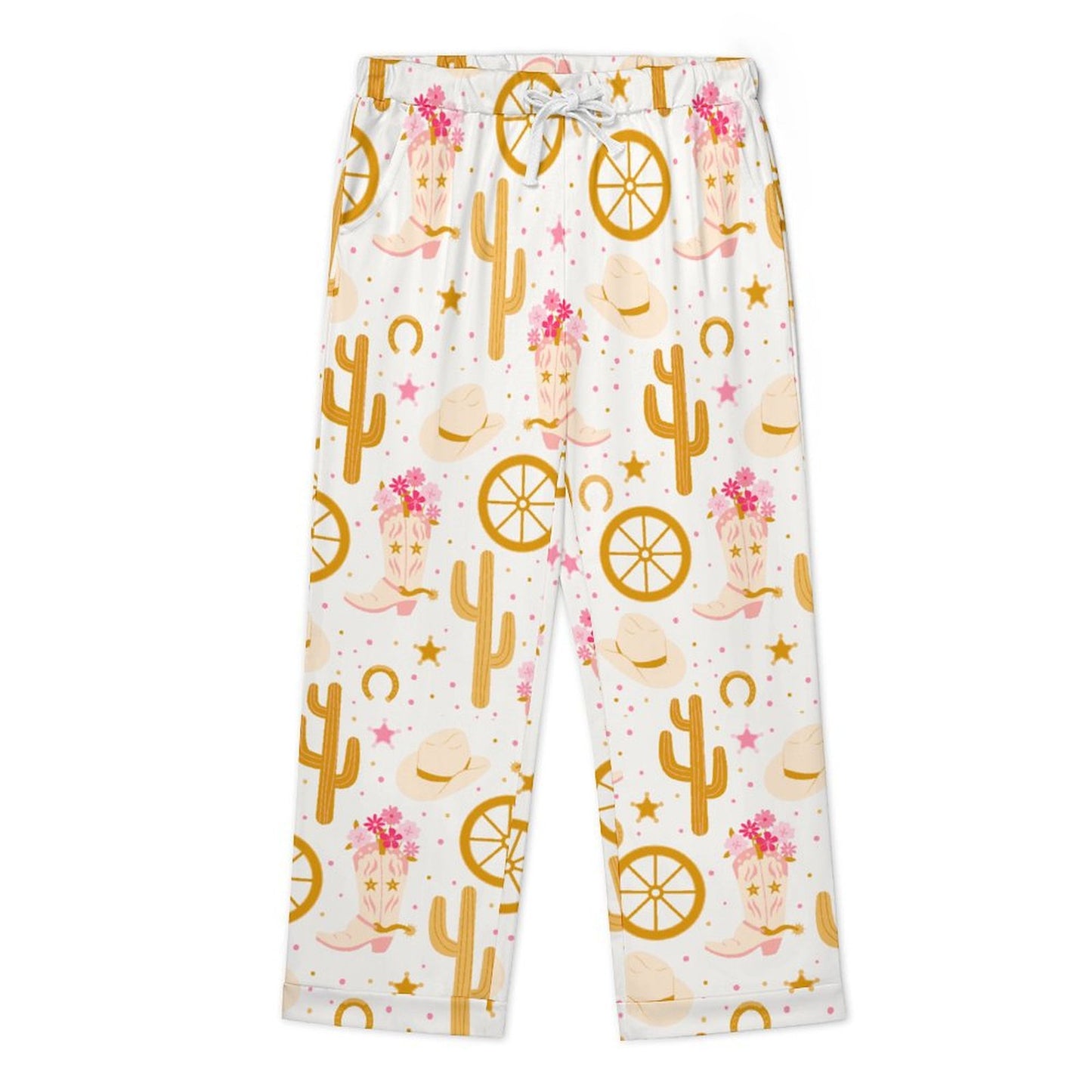 Long Pajama Set - Vintage Country