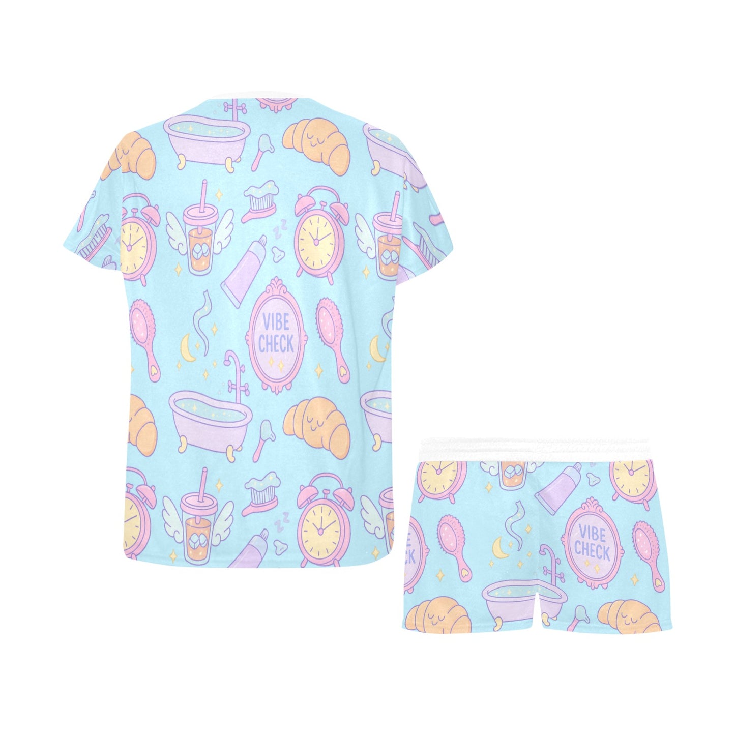 Short Pajama Set - Vibe Check