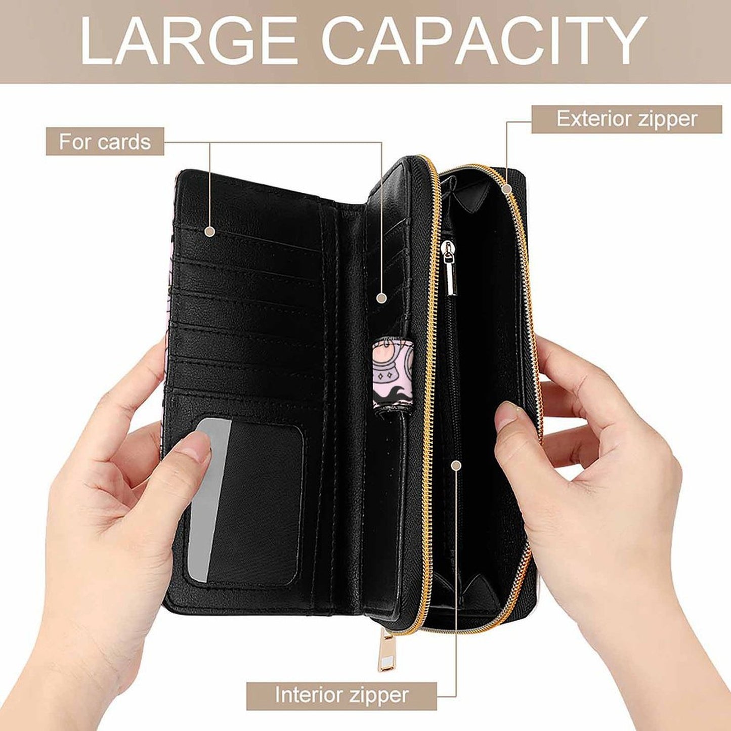 Wallet - Pastel Pink - Hex Appeal