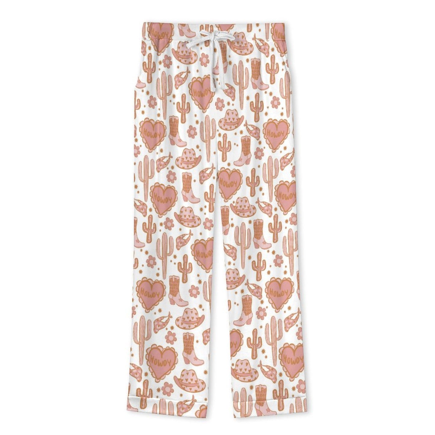 Long Pajama Set - Country Howdy