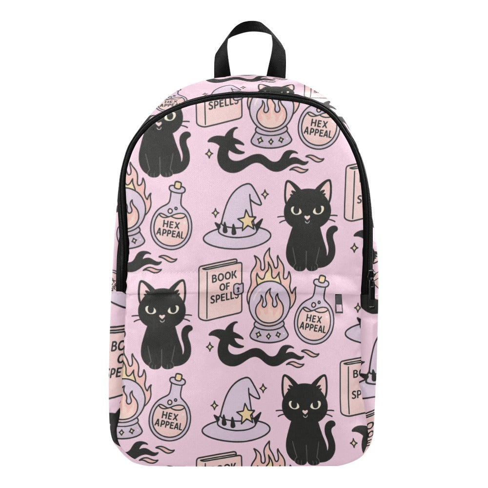 Backpack - Hex Appeal - Witchy Cat Print