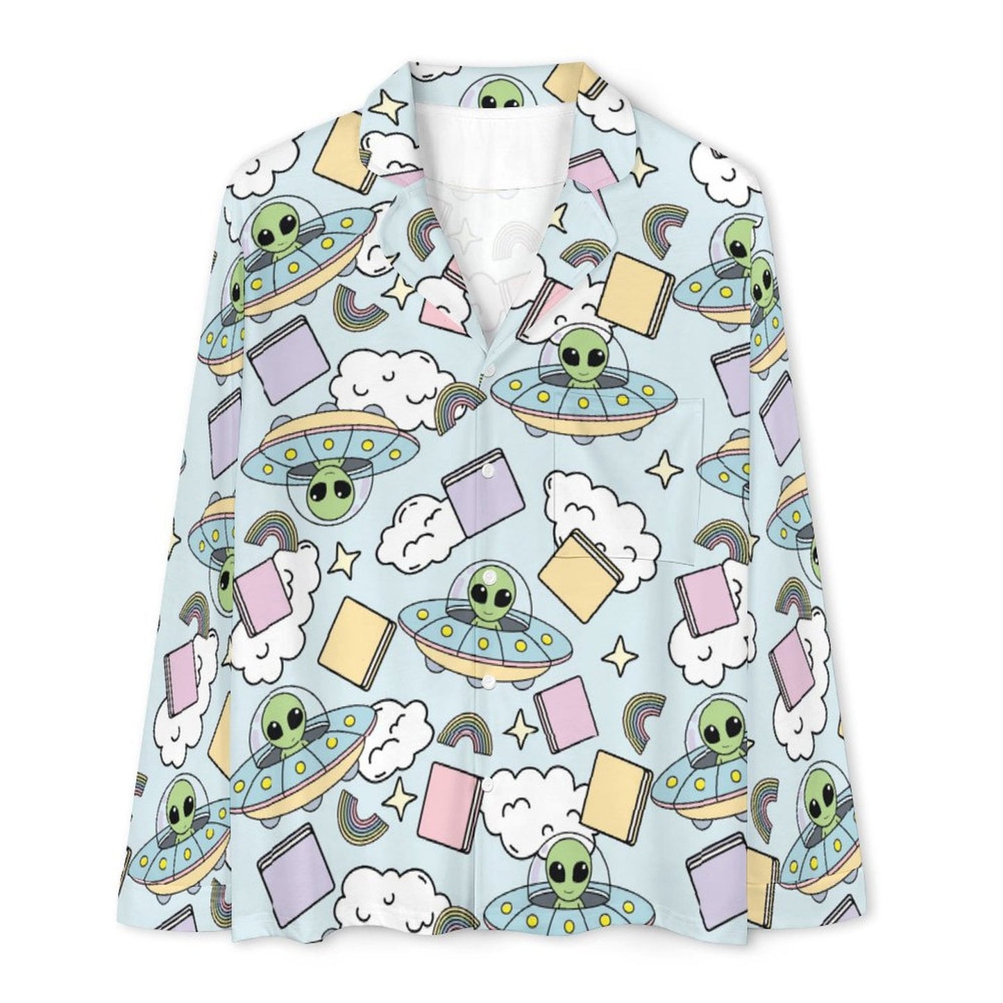 Long Pajama Set - Aliens