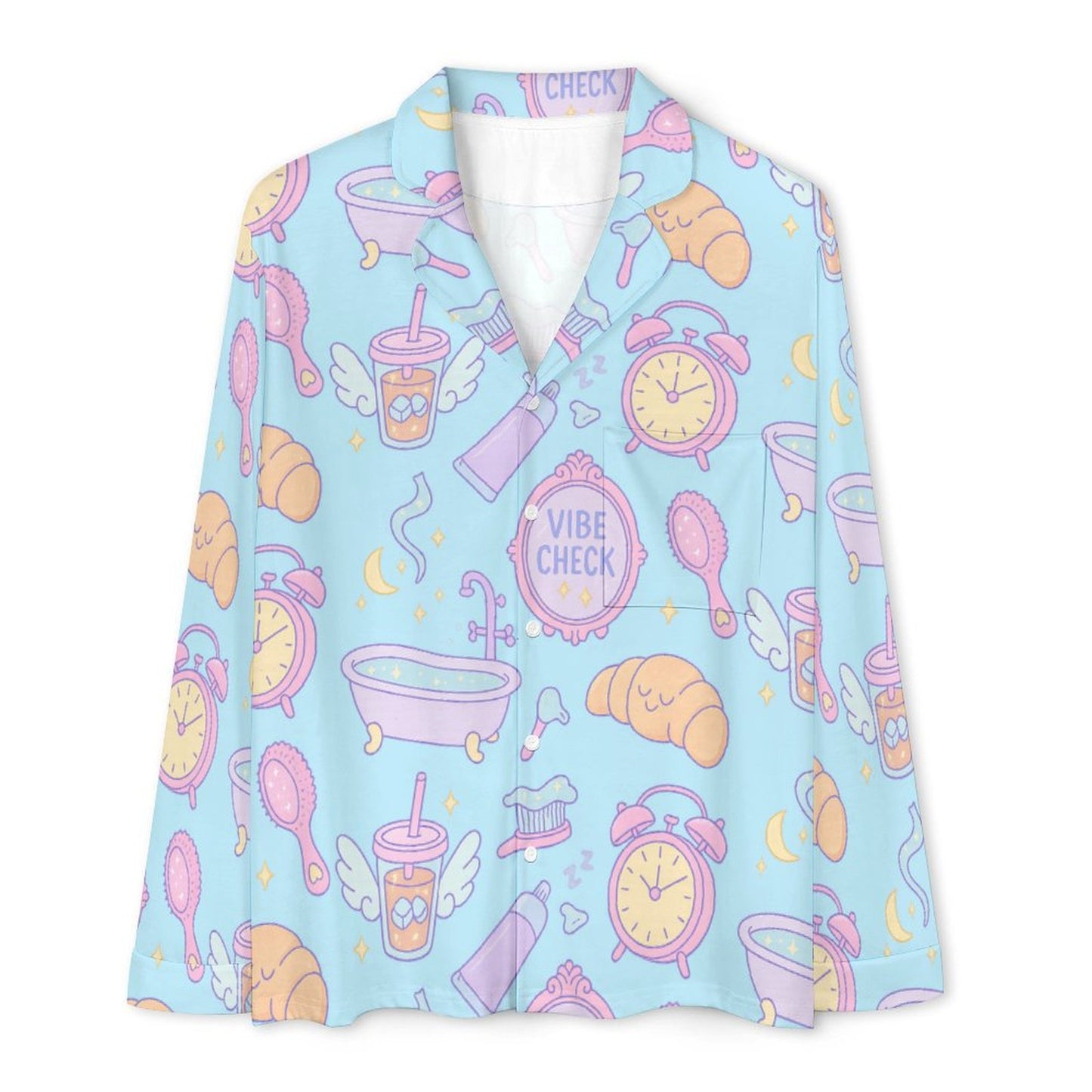 Long Pajama Set - Vibe Check