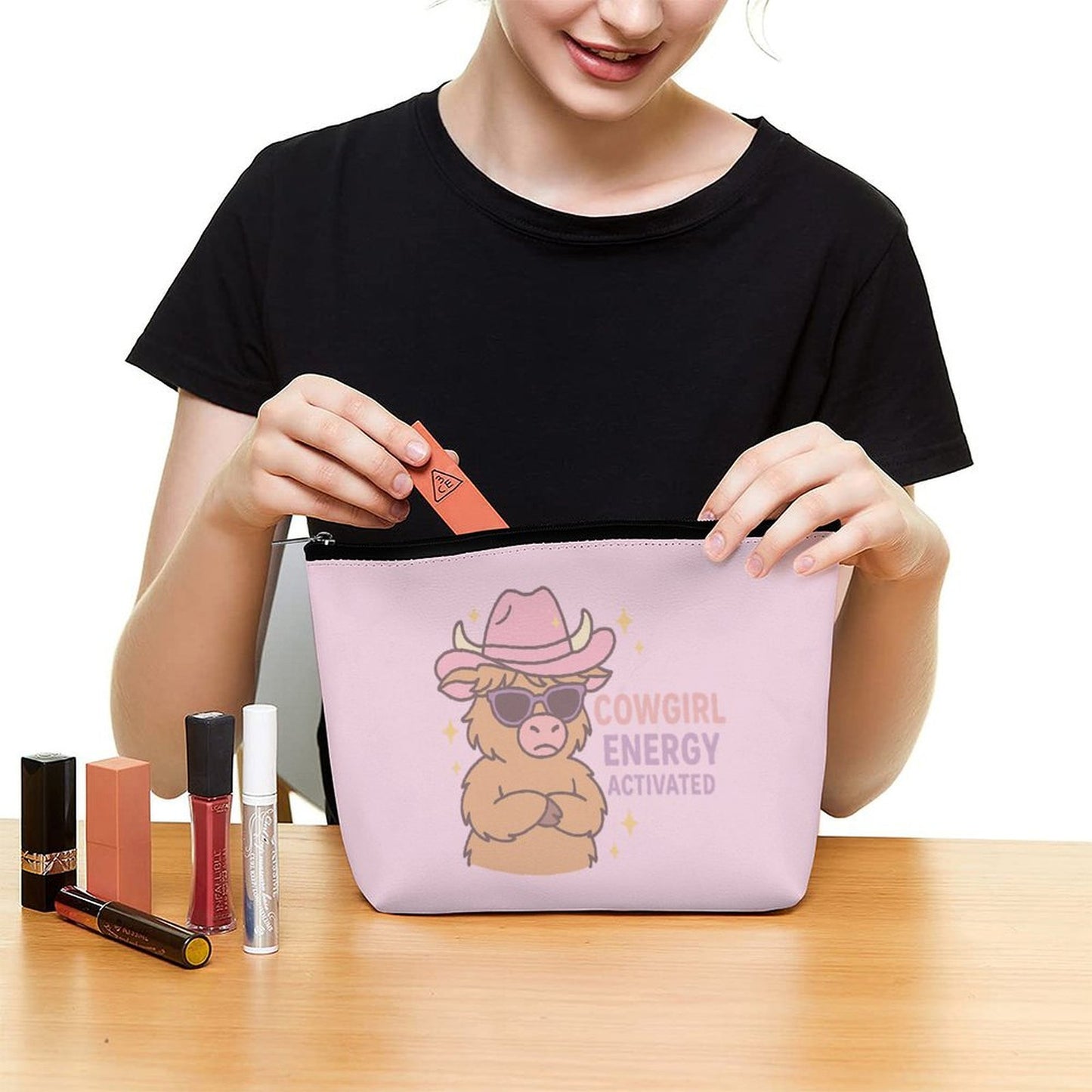 Cosmetic Bag - Cowgirl Energy Activated