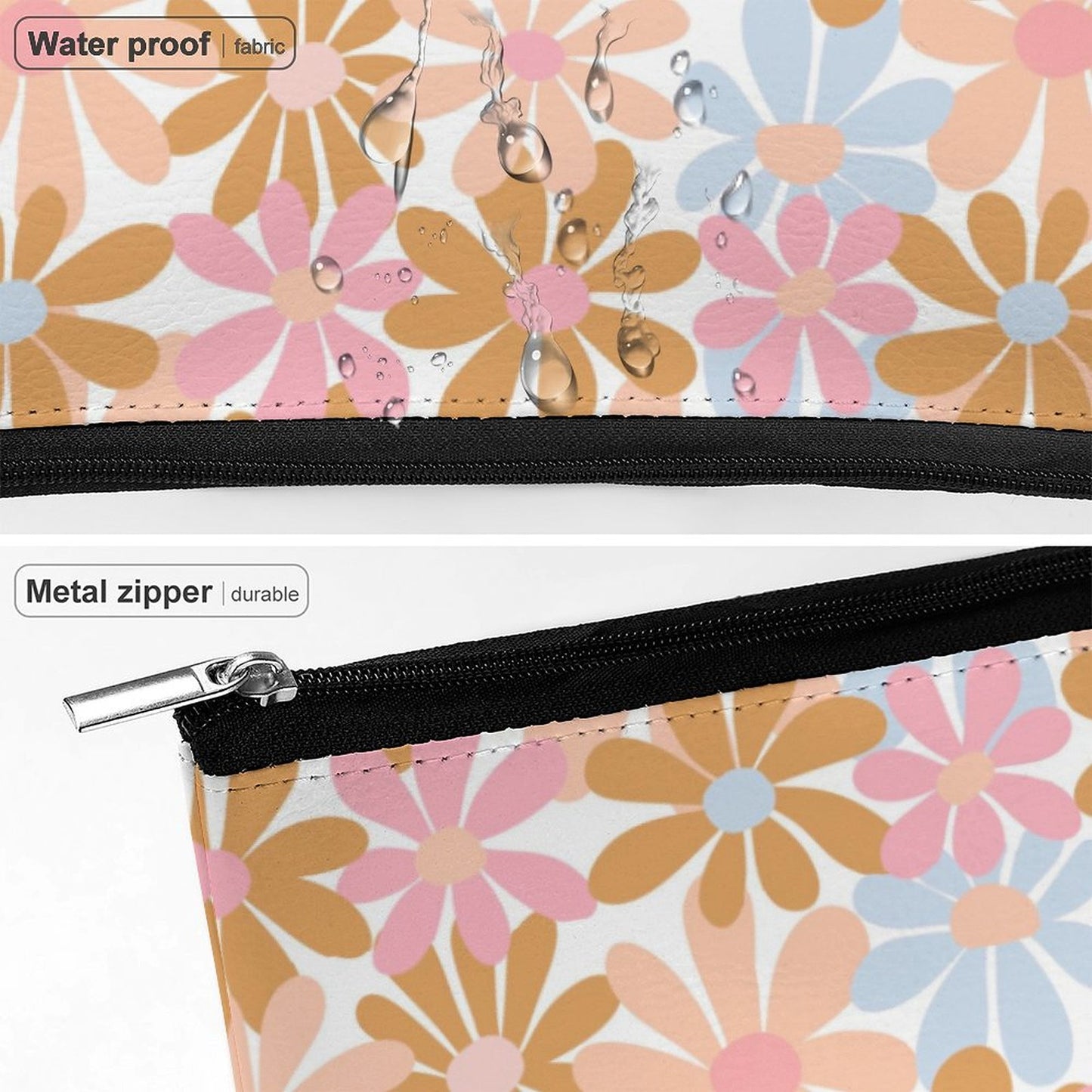 Cosmetic Bag - Boho Flowers