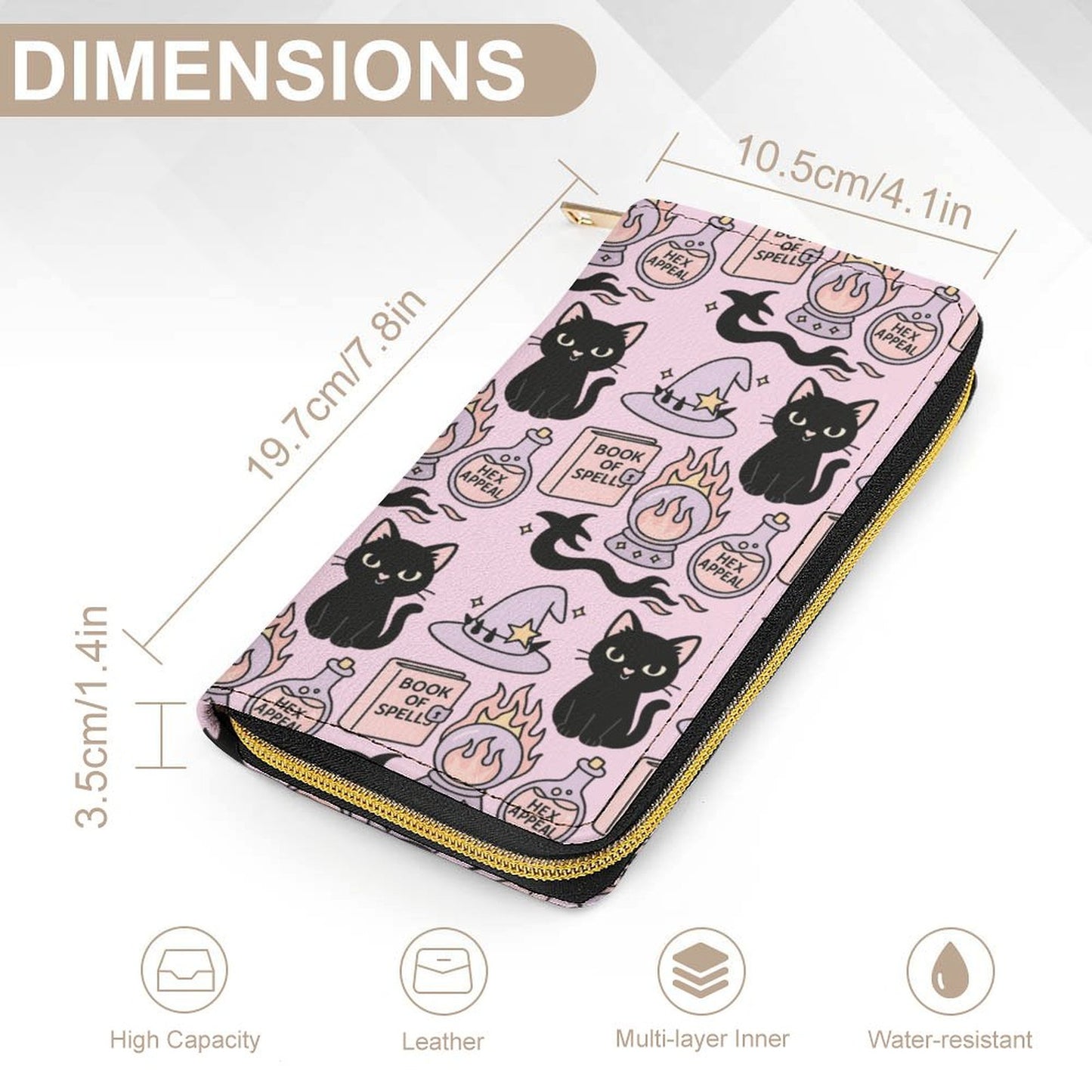 Wallet - Zipped - Hex Appeal