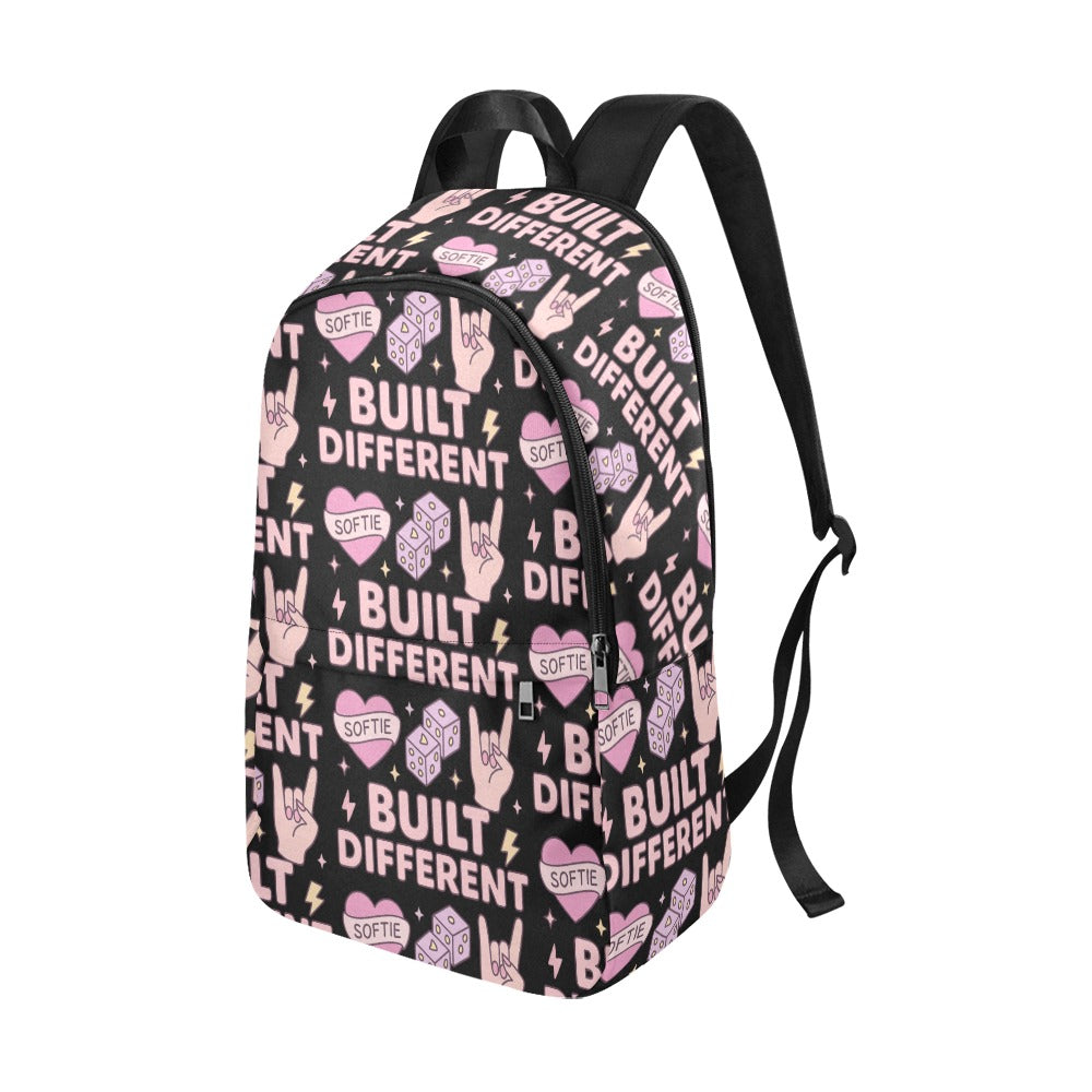 Backpack - Black - Built Different