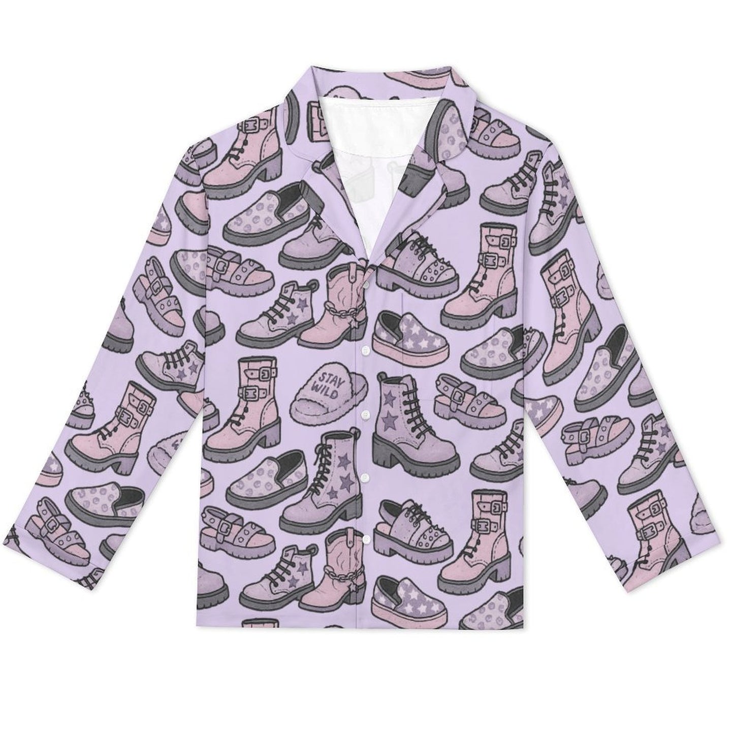 Purple Shoes Pattern