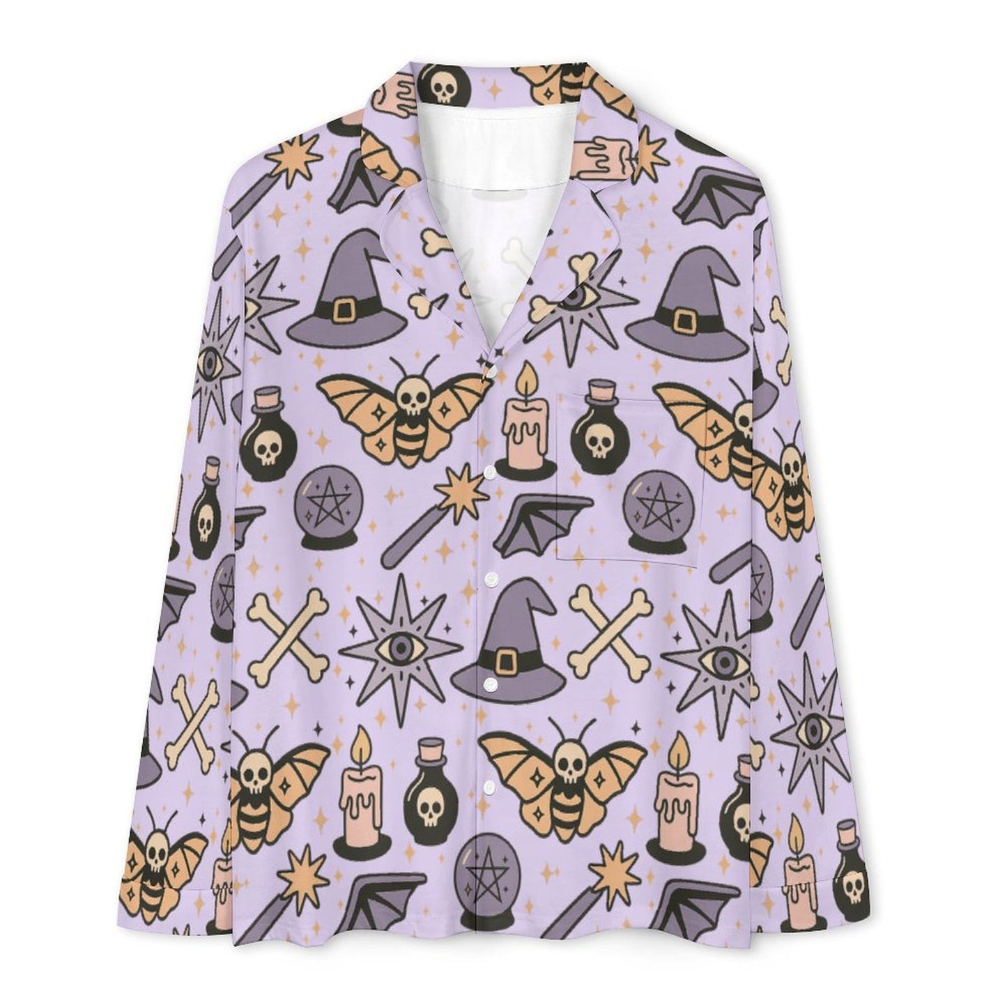 Purple Witchy Moth Print