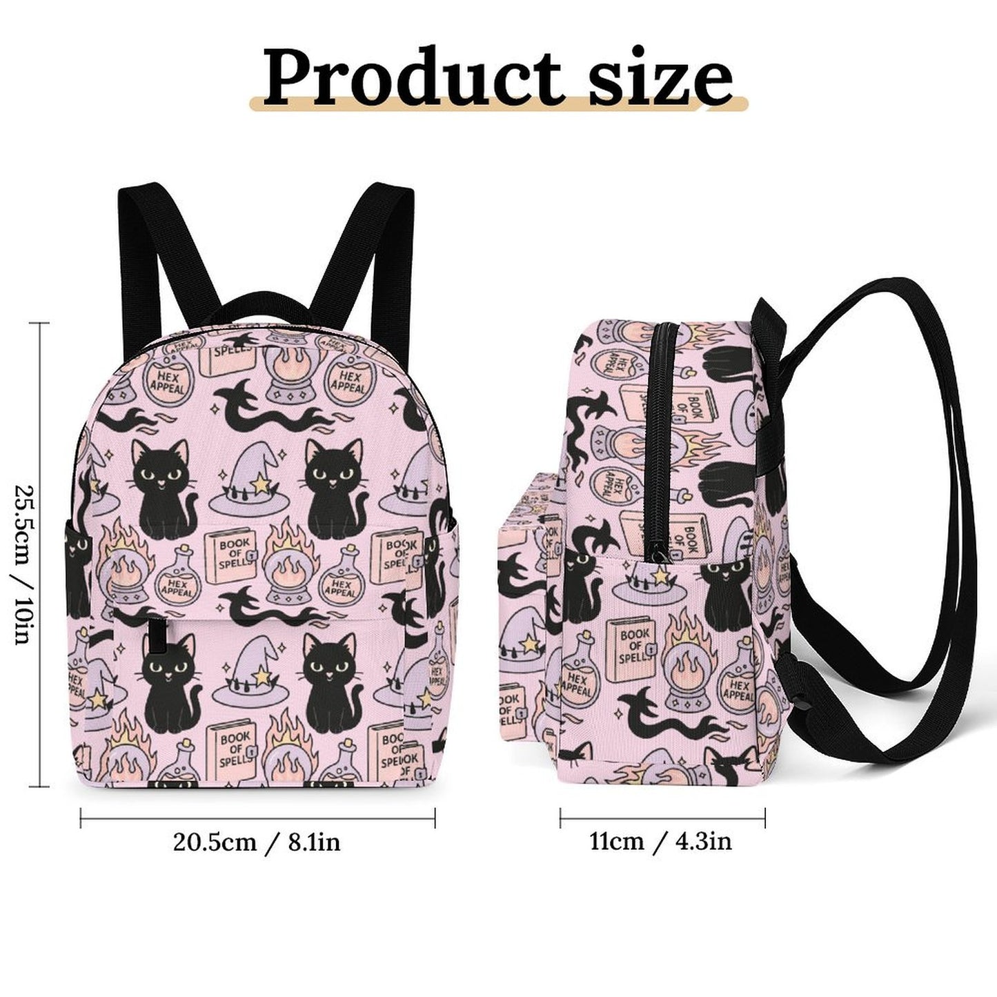 Mini Backpack - Pastel Pink - Hex Appeal