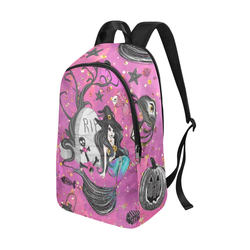Backpack - Pink Mermaid Witch