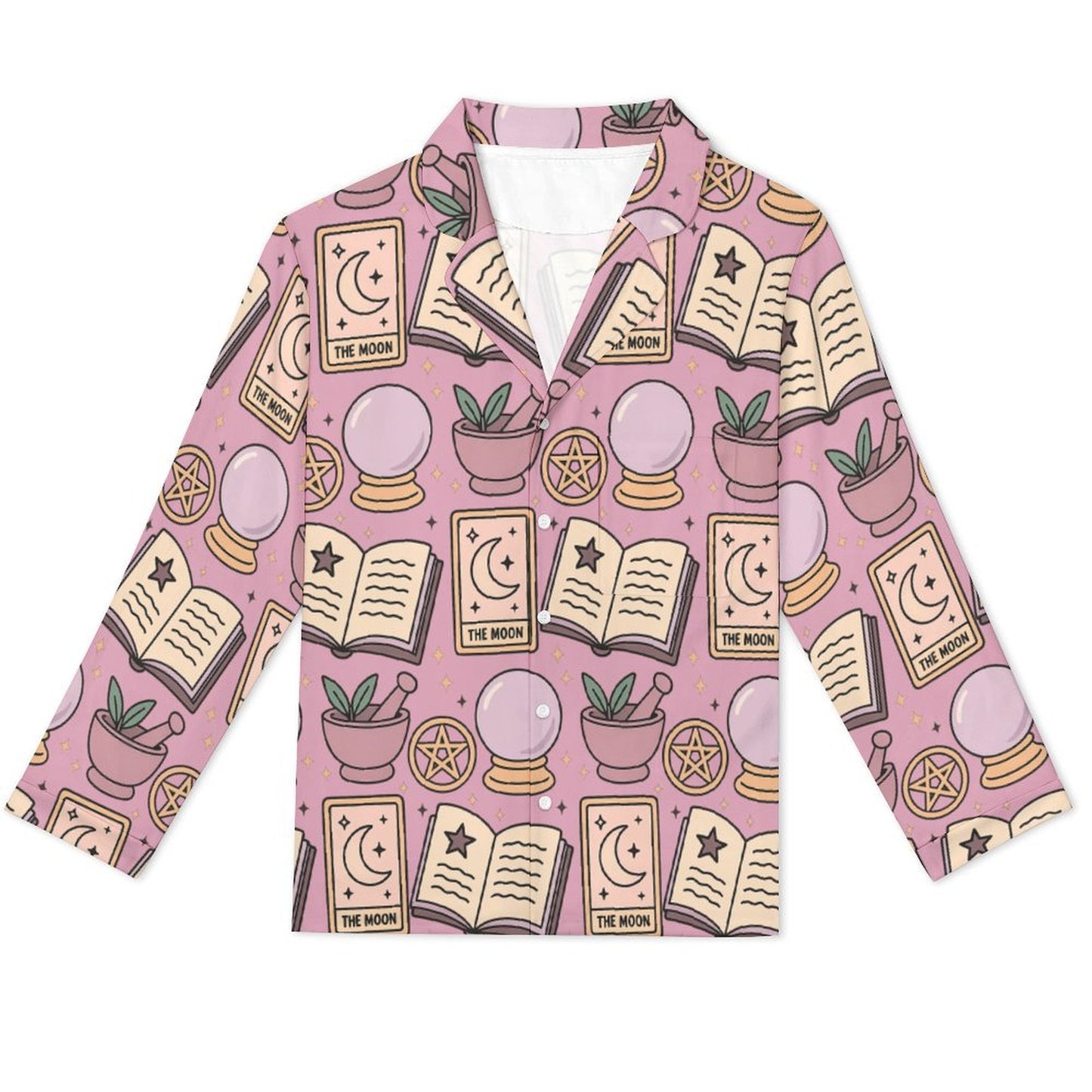 Mauve Witchy Print