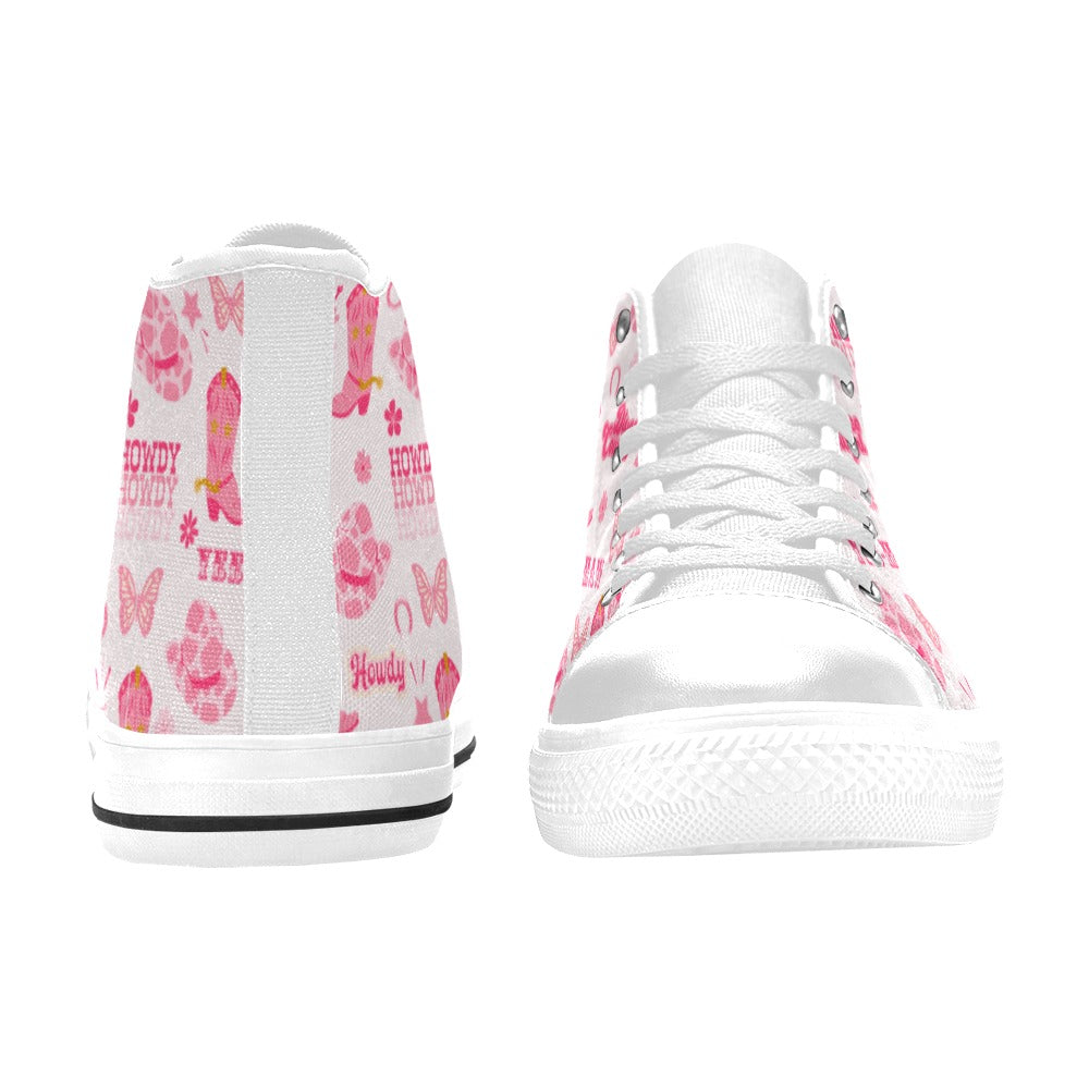 Hi - Top Shoes - Cowgirl Yee Haw
