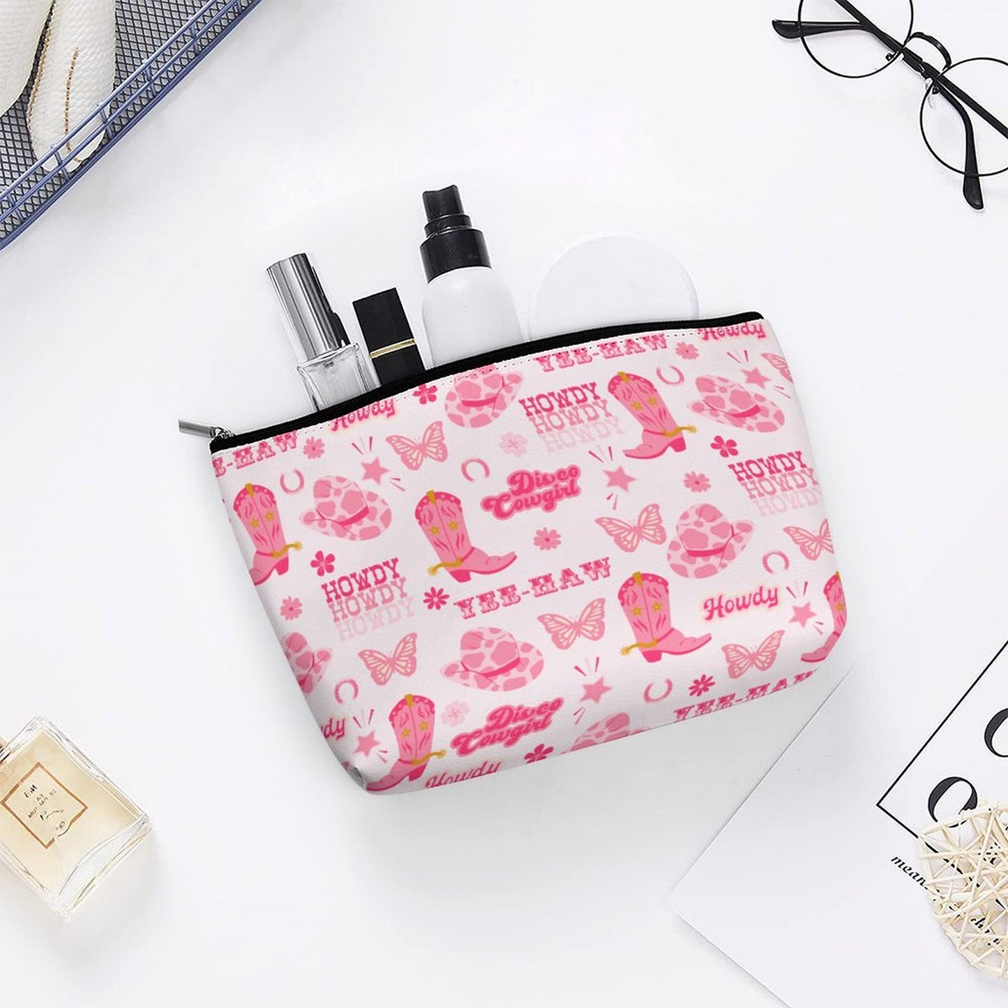 Cosmetic Bag - Cowgirl Yee Haw