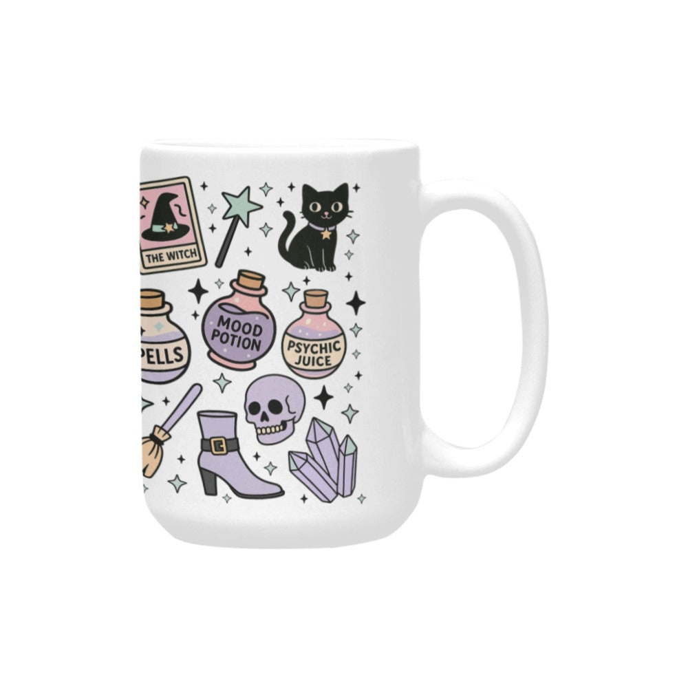 Witchy Potions Custom Ceramic Mug (15OZ)