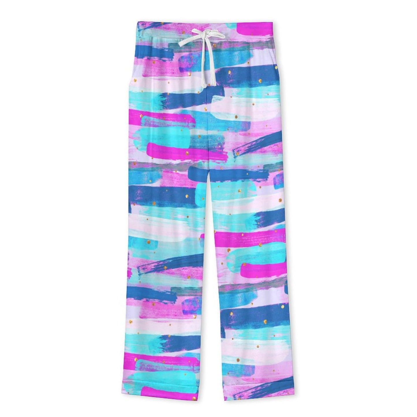 Long Pajama Set - Bright Blues