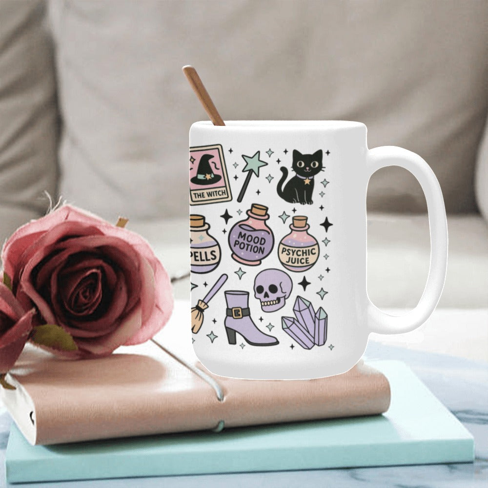 Witchy Potions Custom Ceramic Mug (15OZ)