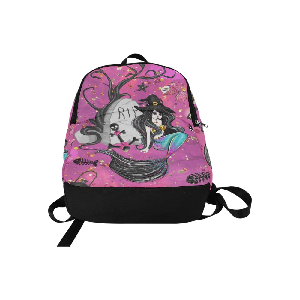 Backpack - Pink Mermaid Witch