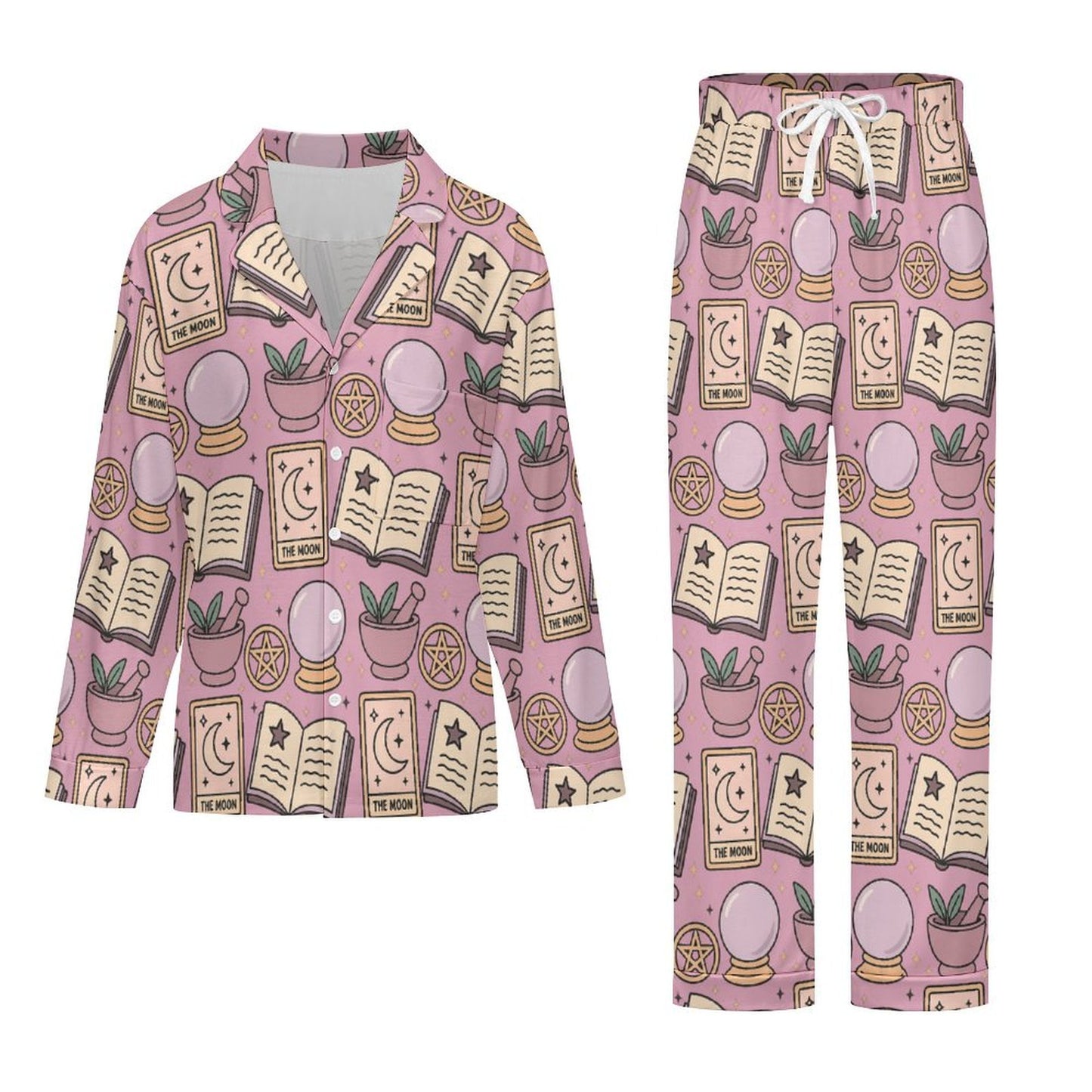 Mauve Witchy Print
