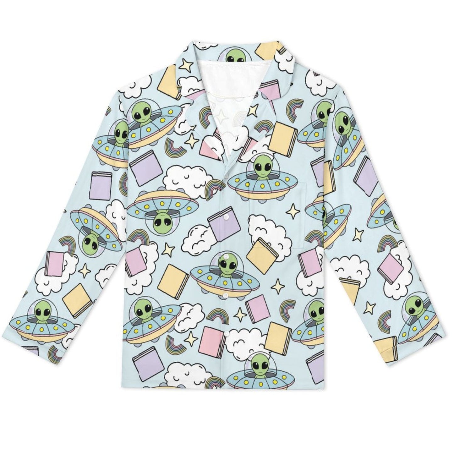 Long Pajama Set - Aliens