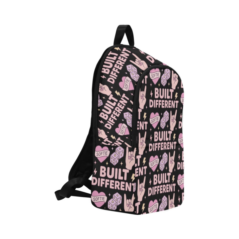 Backpack - Black - Built Different