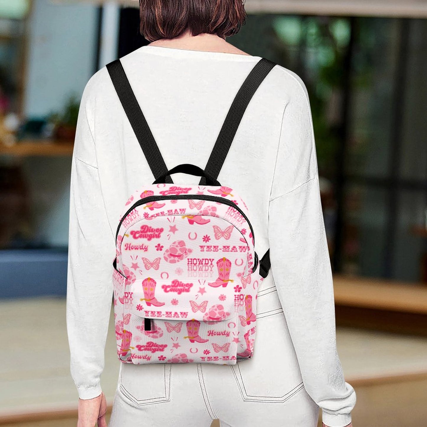 Mini Backpack - Cowirl Yee Haw